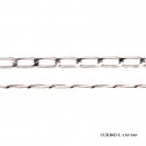 Long Curb 6 side Diamond Cut Chain