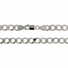 Open Curb 6 side Diamond Cut Chain