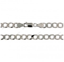 Open Curb 6 side Diamond Cut Chain