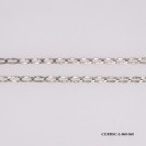 Long Curb middle caved 2 side Diamond Cut Chain