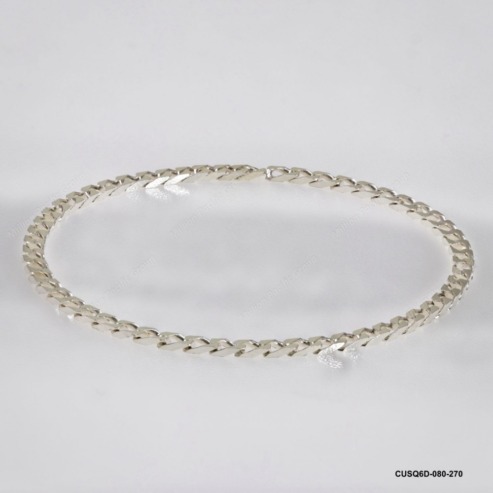 Square Curb 6 side Diamond Cut Chain