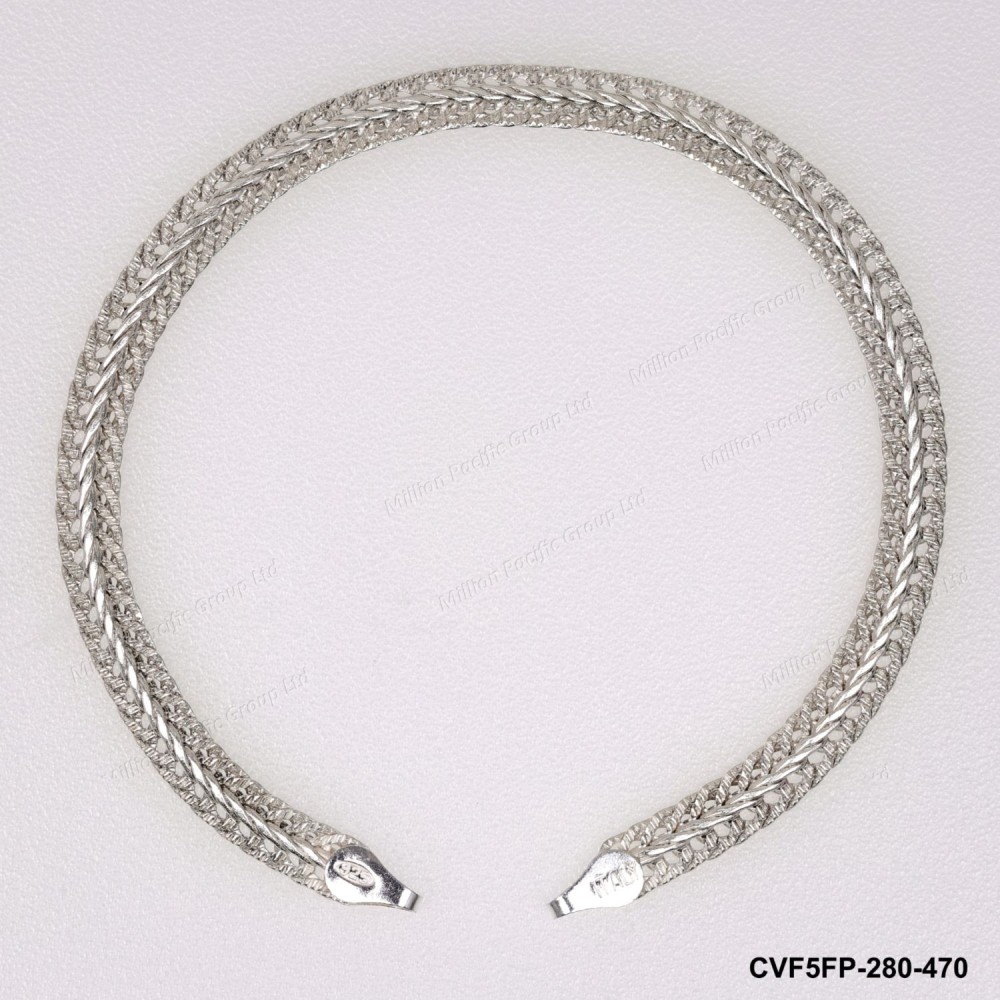 Flat Pave Foxtail Chain