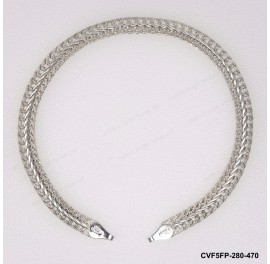 Flat Pave Foxtail Chain