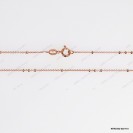 DC Cable Beads alternating 3-1 Chain