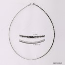 Two Side Oval Cubetto Omega Plain & Diamond cut ~2.7mm