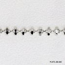 PLSTL-8D-300, Saucer DC beads Chain 3mm