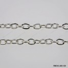 RBOVL-025-120, Stamped Oval Open Rolo Cable Anchor Chain