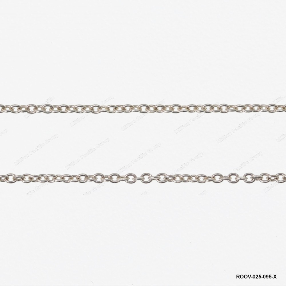 ROOV-025, Oval Anchor Rolo Cable Chain ~0.95mm
