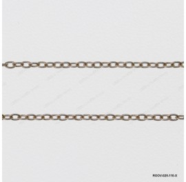 ROOV-025-110, Open Loose Oval Rolo Cable Anchor Chain