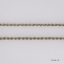 Round Rope Chain Italian Hand Made