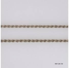Round Rope Chain Italian Hand Made