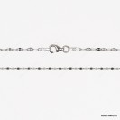 Rolo Cable Anchor Hammered Double tile Lip Chain