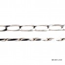 Long Curb 10 side Diamond Cut Chain