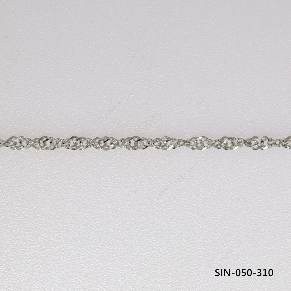 Singapore chain with 2 Diamond cut