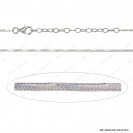 SNF-4DSD2-025-105-EXTB-S, Snake Chain Ruond Slash and Square Alternation