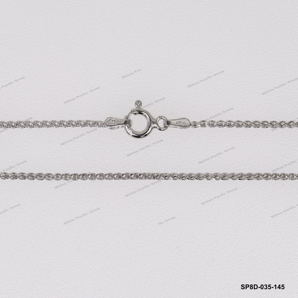 Round Spiga Wheat 8DC chain