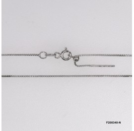 Round Box 0.9mm Chain Box Half Round Wire Veneziana Round Bead Slider Pin End Necklace